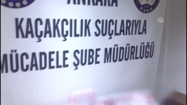 Ankara'da kaçak ilaç operasyonu