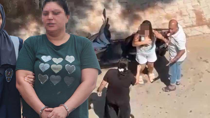 Anne 10 yaşındaki kızını bıçakla kovaladı! Şoke eden ifade ortaya çıktı