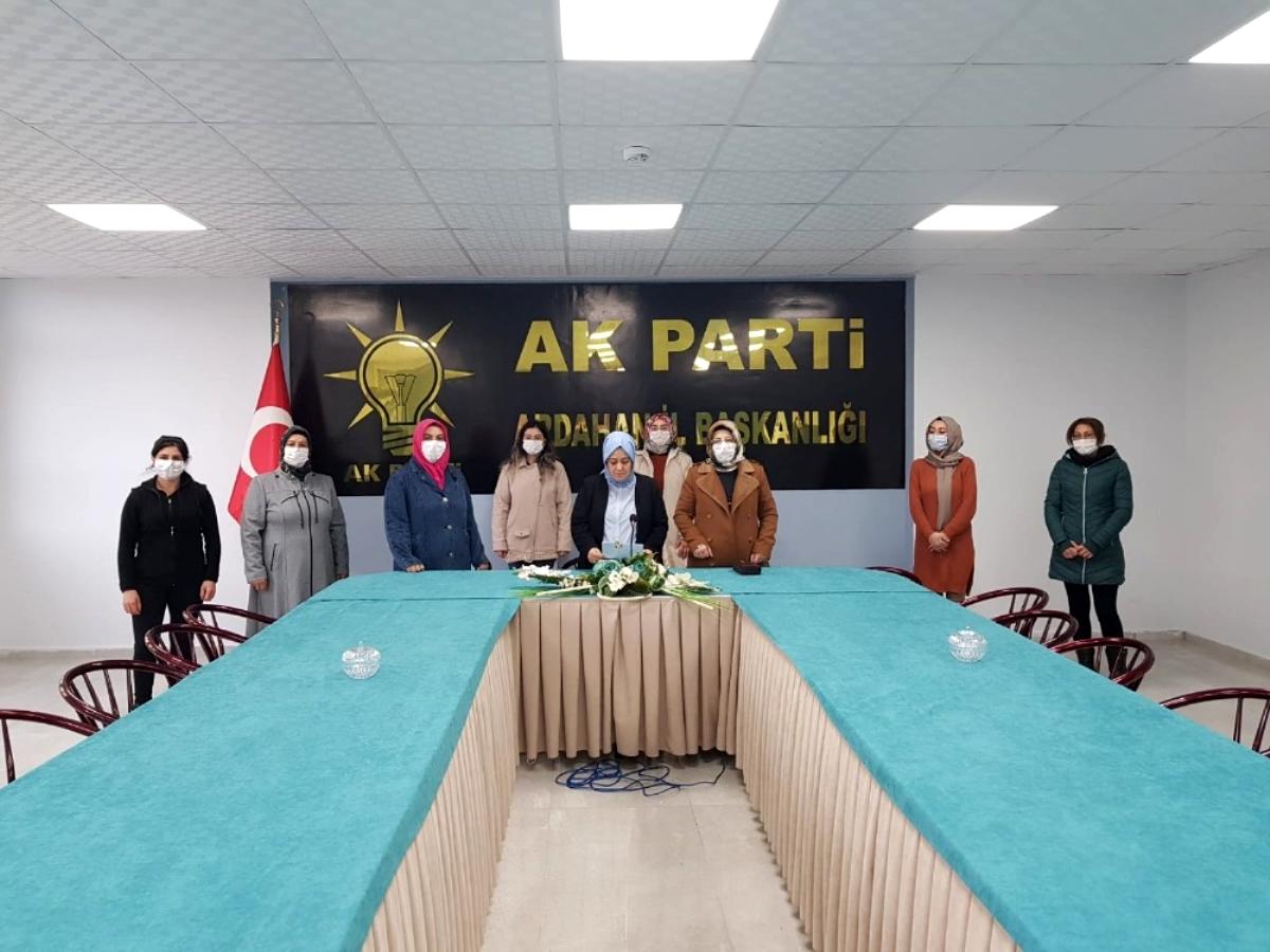 Ardahan AK Parti Kadın Kolları'ndan 'kadına şiddet' açıklaması