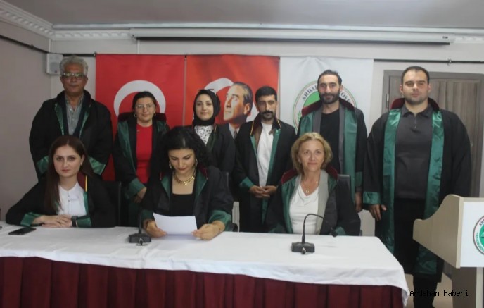 Ardahan Barosu 2024-2025 Adli Yılı'nın başlaması dolayısıyla açıklama yaptı