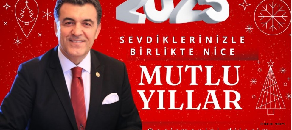 Ardahan Belediye Başkanı Faruk Demir, yeni yıl mesajı