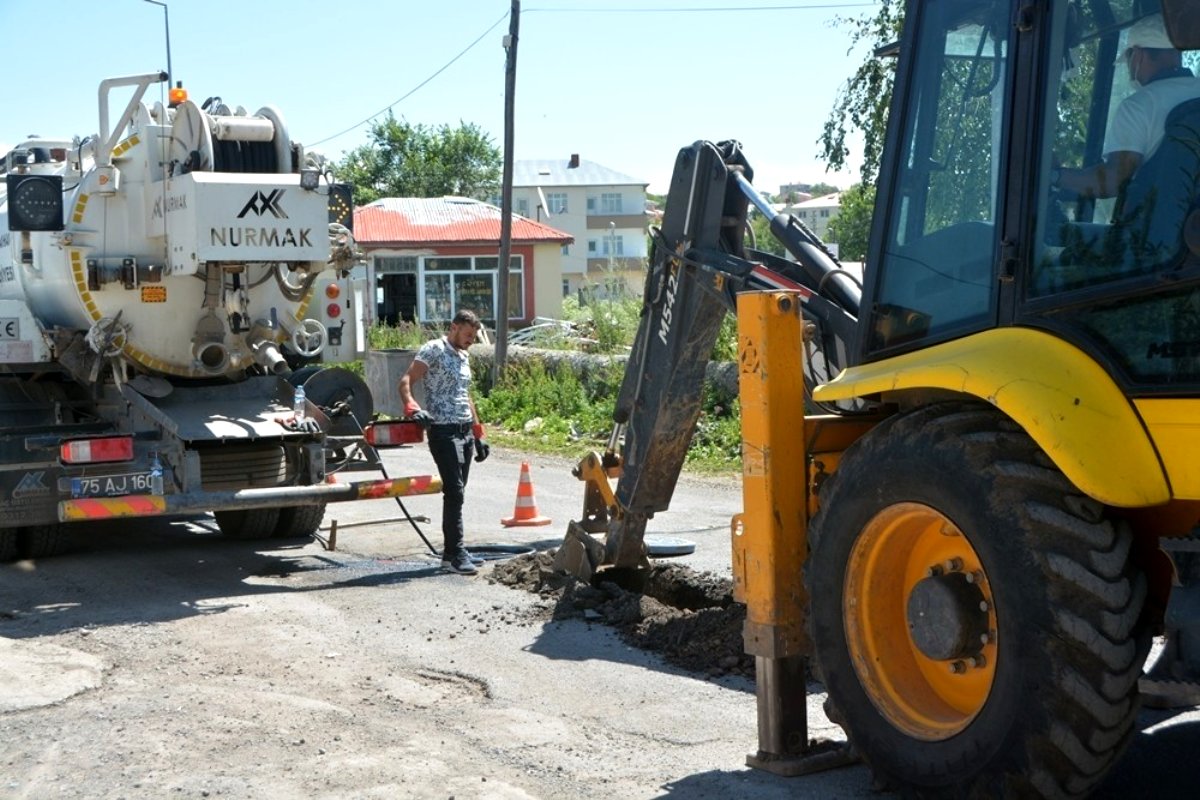 Ardahan Belediyesi'nden altyapı seferberliği