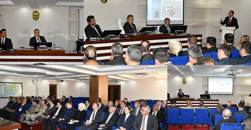 Ardahan’da 2025 Yılı 4. Dönem İl Koordinasyon Kurulu Toplantısı Yapıldı