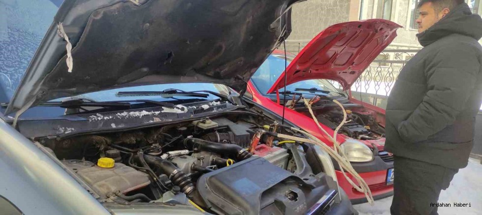 Ardahan’da Sibirya Soğukları Etkisini Sürdürüyor