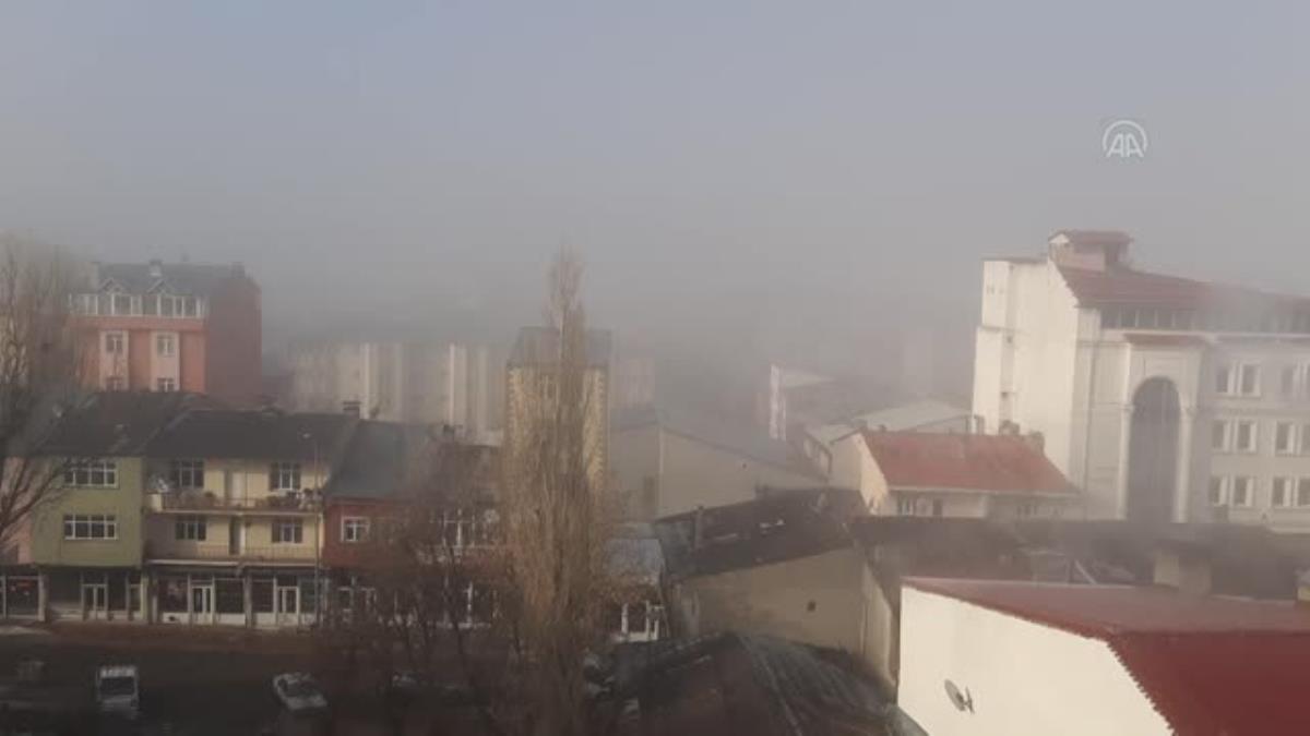 Ardahan da Sis ve kırağı güzel görüntüler oluşturdu