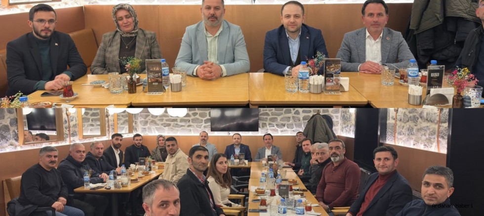 Ardahan’da Son İftar, İlk Söz: Siyaset ve Basın Aynı Masada Geleceği Konuştu