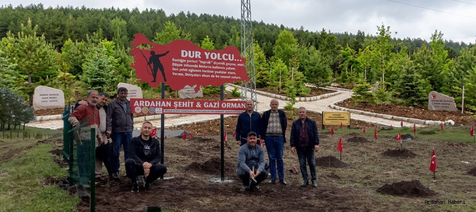 Ardahan’da Vefa Ormanı: Şehit ve Gazilerin Hatırası Geleceğe Nefes Olacak