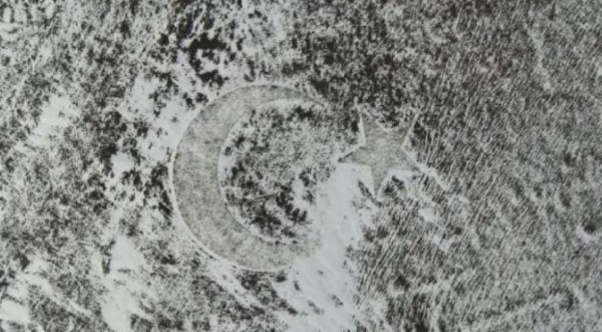 Ardahan daki Ay Yıldızlı Dağ dronla görüntülendi