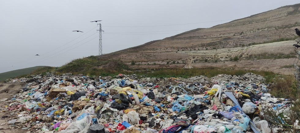 Ardahan daki Çöp yığınları tehlike saçıyor
