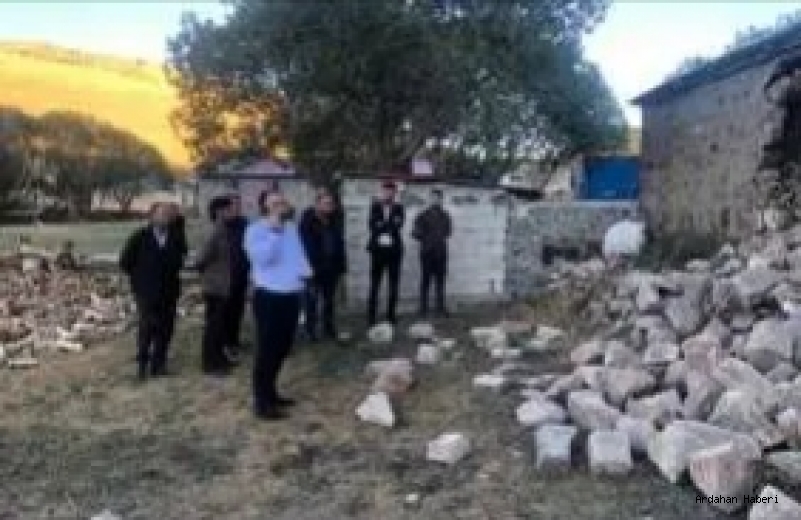 Ardahan Haberi: Ak Parti İl Başkanı Kaan Koç Göle de Deprem 20 köyde etkili oldu