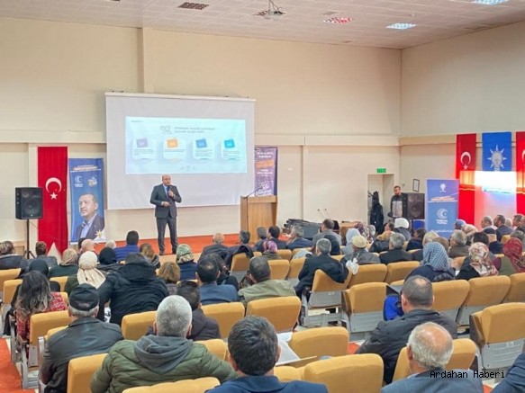 Ardahan Haberi: Ak Parti Türkiye Yüzyılı eğitim programı çerçevesinde Ardahan’da eğitim düzenledi 