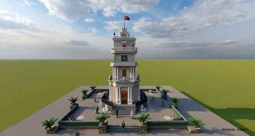 Ardahan Haberi: Ardahan Vakfı Başkanı Ünlü: Saat kulesi, şehrin en önemli sembollerinden biri olacak