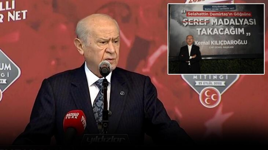 Ardahan Haberi: Bahçeli'den, Kılıçdaroğlu'nun fotoğrafına çok sert tepki: Türkiye'ye meydan okumadır