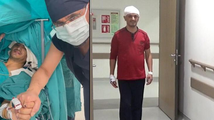 Ardahan Haberi: Bursa Şehir Hastanesi’nde hastaya bilinci açıkken, beyin tümörü ameliyatı yapıldı