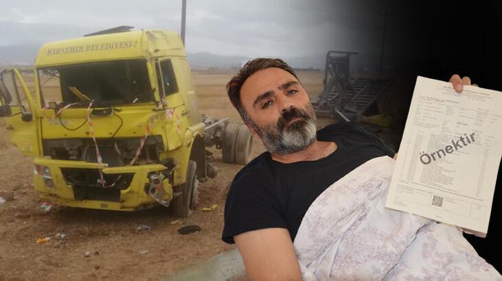 Ardahan Haberi: Çalıştığı belediyenin ağır kusurlu kamyonuyla kaza yapan şoför şikayetçi oldu