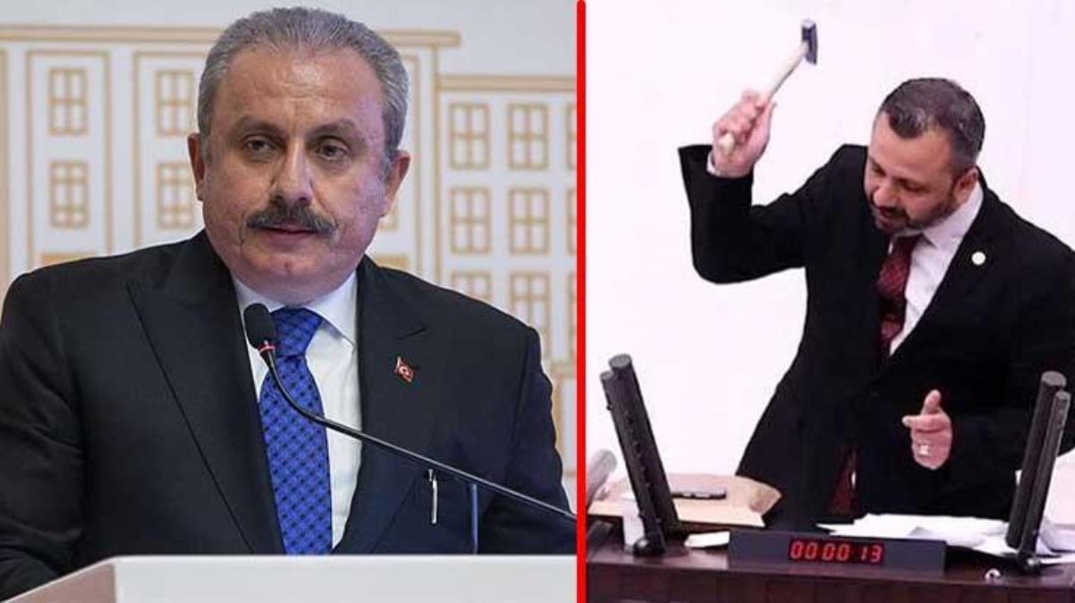 Ardahan Haberi: CHP'li vekilin TBMM'de çekiçle telefon kırmasına Meclis Başkanı Şentop'tan tepki: Kürsüye verdiği zarar tazmin edilir