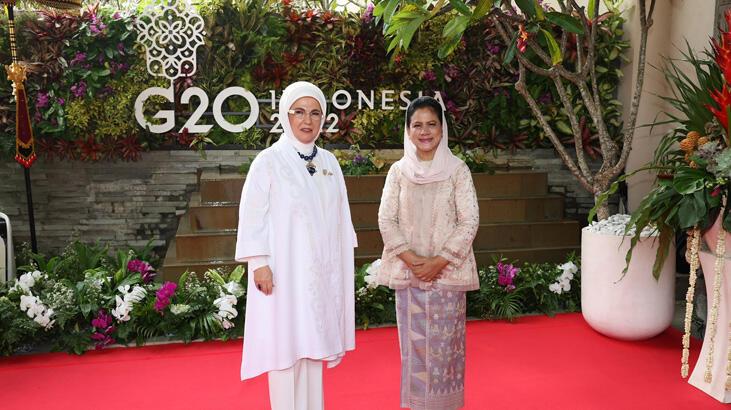 Ardahan Haberi: Emine Erdoğan G-20 Zirvesi'nde lider eşleriyle bir araya geldi