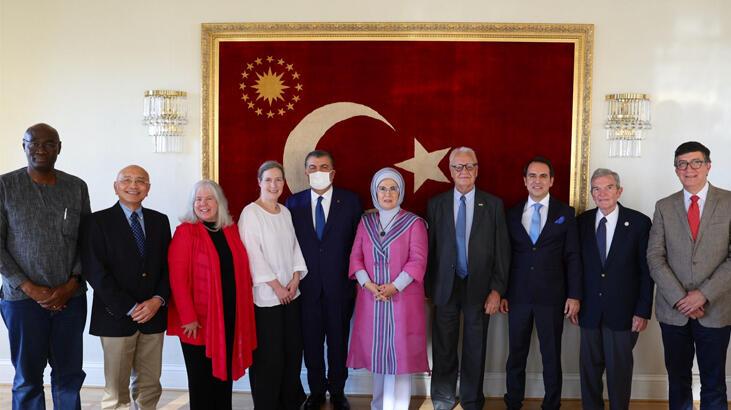 Ardahan Haberi: Emine Erdoğan, Uluslararası Pediatri Kurumu heyetini kabul etti