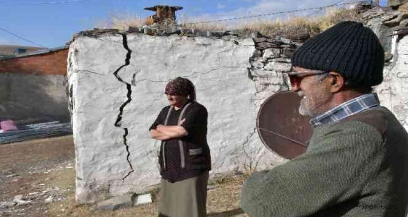 Ardahan Haberi: Göle de depremde hasar oluşan köylerde 651 çadır kuruldu