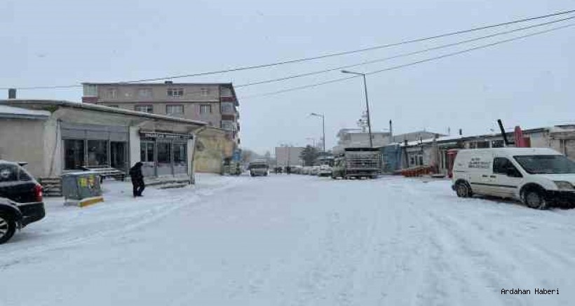 Ardahan Haberi: Günlerdir beklenen kar yağışı Ardahan'da etkisini göstermeye başladı
