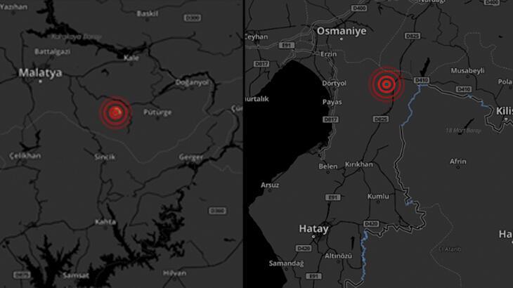 Ardahan Haberi: İki şehirde art arda depremler! Malatya 4.7 ve 4.5 Hatay ise 4.4 ile sarsıldı