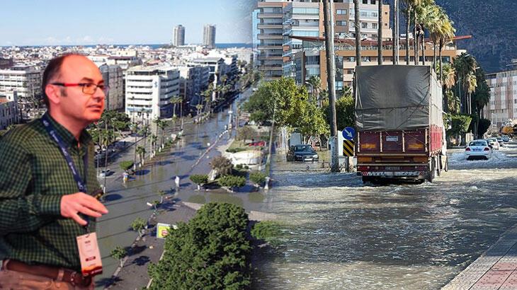 Ardahan Haberi: İskenderun'da taşan deniz çekilmeye başladı! Korkutan görüntüye son noktayı koydu
