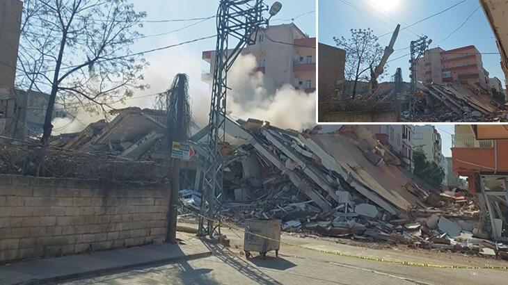 Ardahan Haberi: Kahta’da hasar gören cami minaresi kontrollü olarak yıkıldı