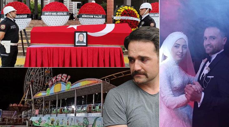 Ardahan Haberi: Lunaparkta tren raydan çıktı! Komiser Yardımcısı Sinem Gülşen Dilekçe'ne acı veda