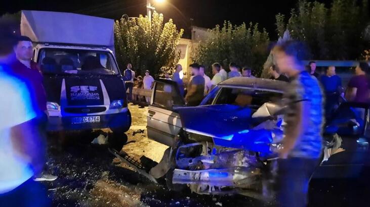 Ardahan Haberi: Manisa'da 3 araç birbirine girdi: 1’i çocuk 4 yaralı