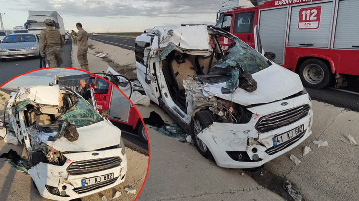 Ardahan Haberi: Nusaybin'de hafif ticari araç ile TIR çarpıştı: 1 ölü, 3 yaralı