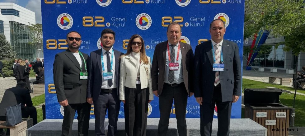 Ardahan TSO Heyeti, TOBB 82. Genel Kurulu'nda Bölgesi İçin Temaslarda Bulundu