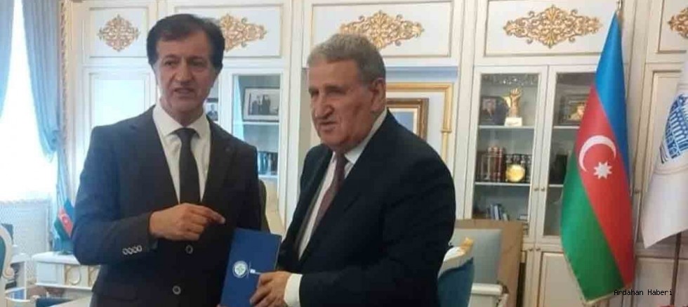 Ardahan Üniversitesi ile Azerbaycan Milli Bilimler Akademisi Arasında Bilim Köprüsü Kuruluyor