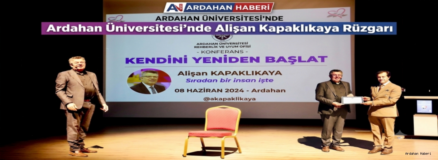 Ardahan Üniversitesi'nde Alişan Kapaklıkaya Rüzgar