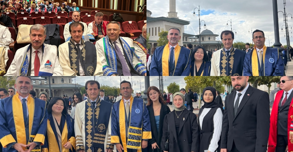 Ardahan Üniversitesi Rektörü Prof. Dr. Öztürk Emiroğlu, YÖK 2025–2026 Akademik Yılı Açılış Törenine Katıldı