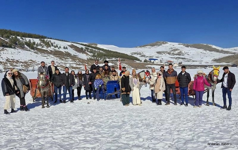 Ardahan Üniversitesi Uygulamalı Eğitimi Çıldır Gölü üzerinde gerçekleştirdi