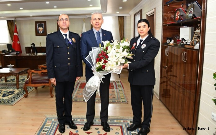 Ardahan Valisi Çiçekli’den Emniyet Teşkilatına Teşekkür: Huzurumuzun Teminatısınız