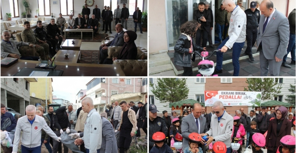 Ardahan Valisi Çiçekli’den Hanak Çıkartması: Hem Ziyaret Hem Etkinlik