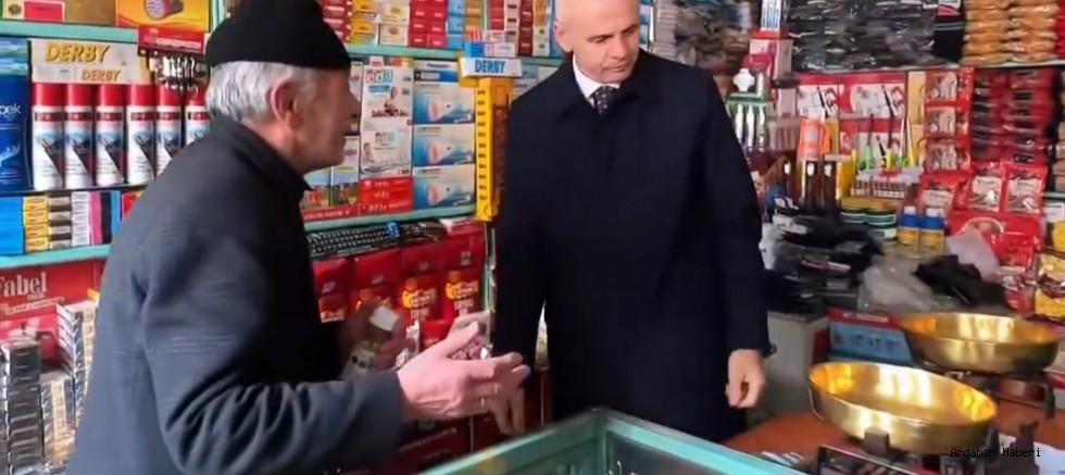 Ardahan Valisi Çiçekli, Türkiye’nin En Düzenli Bakkalına Misafir Oldu