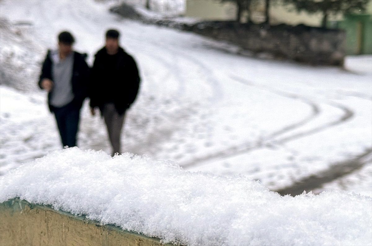 Ardahan ve Kars'ta Kar Yağışı ve Buzlanma
