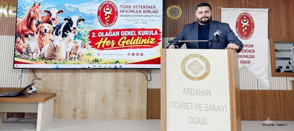 Ardahan Veteriner Hekimleri Odası’nda Ömürcan Sural Güven Tazeledi