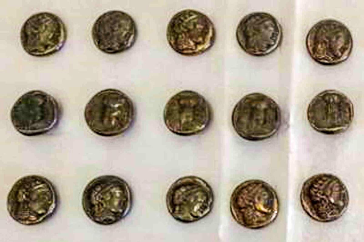 Ardahan'da Antik Yunan dönemine ait 50 adet sikke ele geçirildi