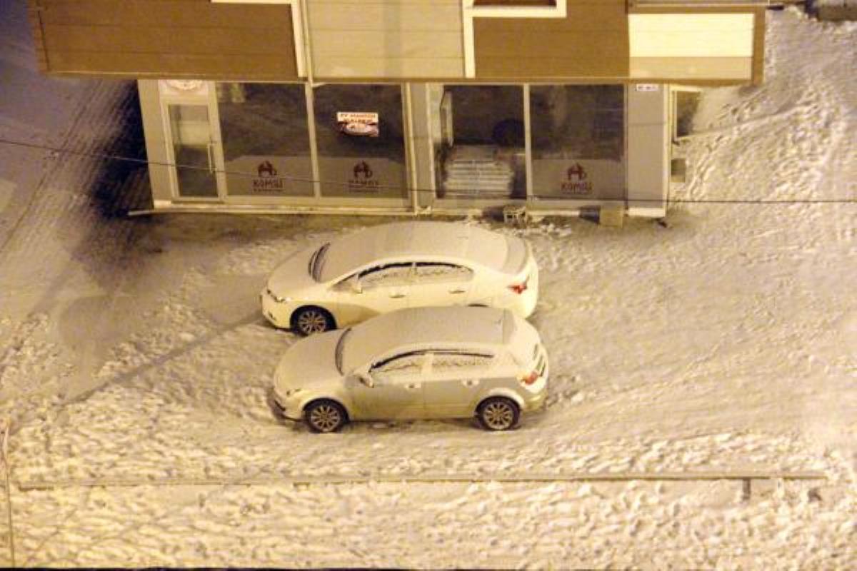 Ardahan'da kar yağışı