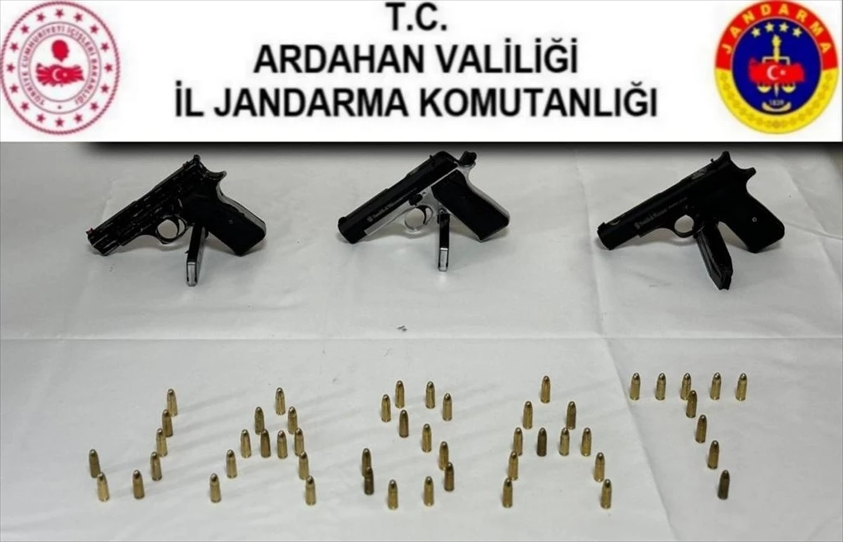 Ardahan'da silah kaçakçılığı operasyonunda bir kişi gözaltına alındı