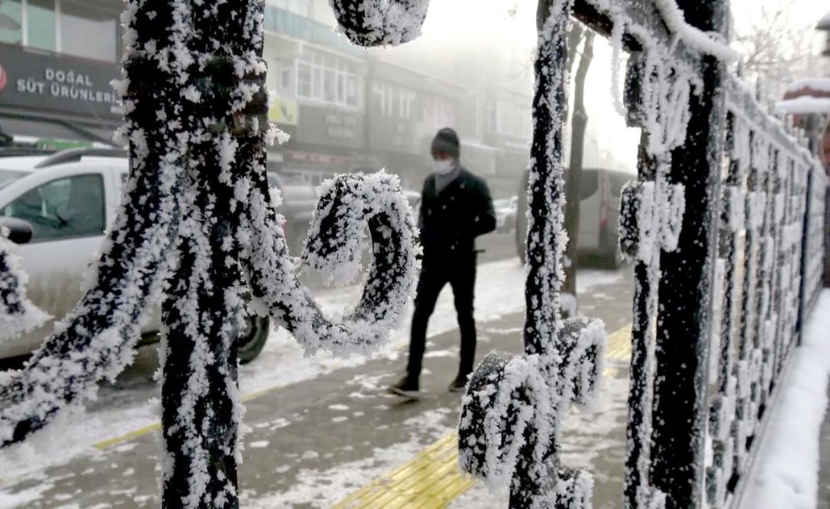 Ardahan'da termometreler eksi 25 dereceyi gördü