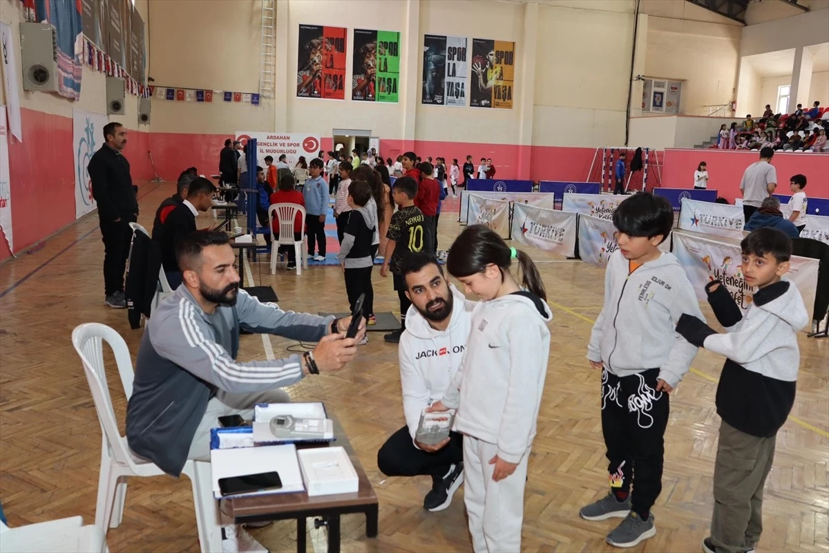 Ardahan'da Türkiye Sportif Yetenek Taraması ve Spora Yönlendirme Programı Başladı