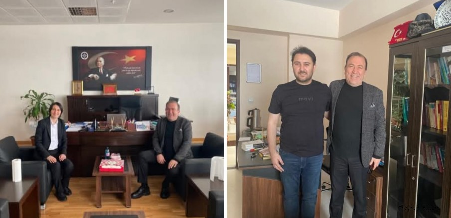 ATSO Başkanı Çetin Demirci’den Ardahan Üniversitesi’ne Hayırlı Olsun Ziyareti