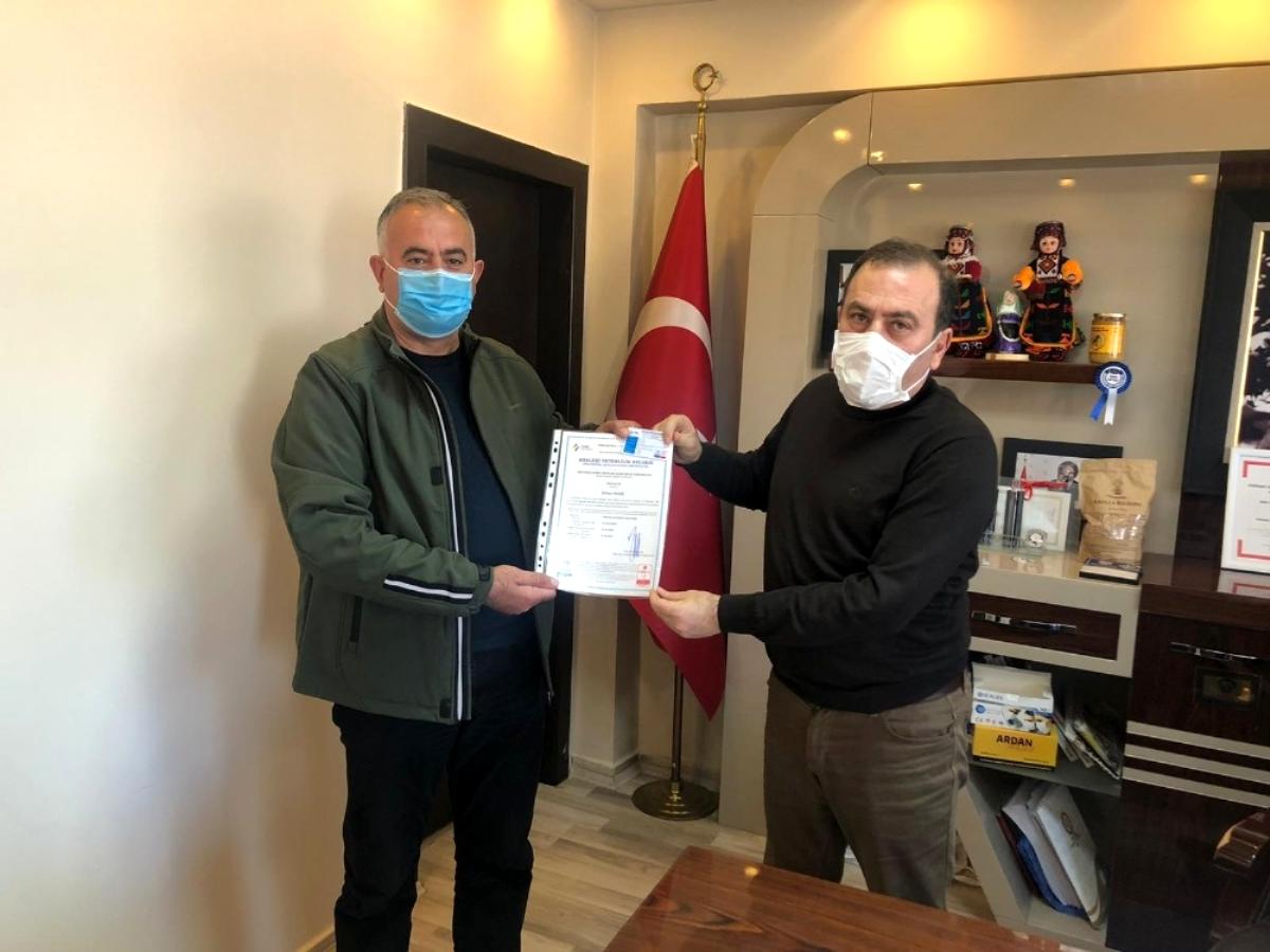 ATSO dan Başarılı kursiyerlere sertifika