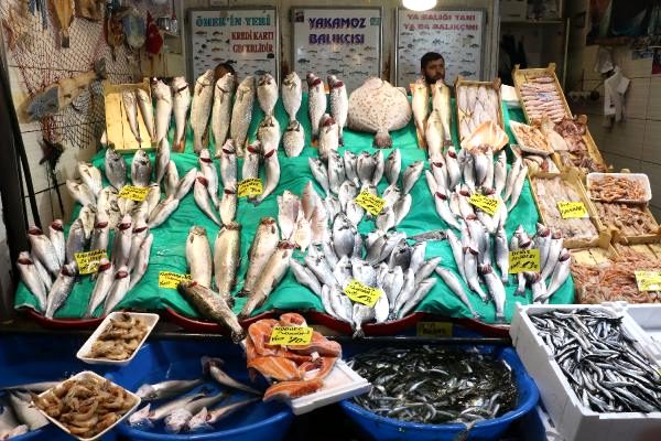 Av yasağı bitti istanbul'da balık tezgahları şenlendi