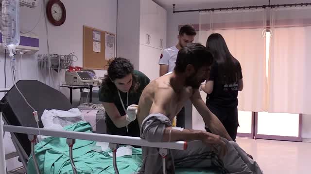 Ayının saldırdığı çobanın yardımına Mehmetçik helikopterle yetişti