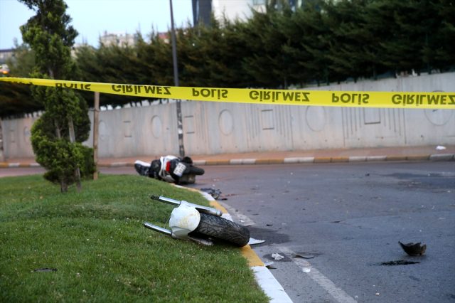Bahçelievler'de motosiklet kazası: 1 ölü, 1 yaralı